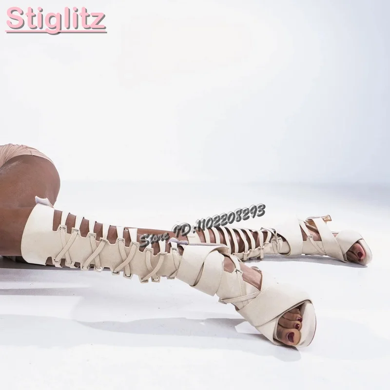 Retro Cross-tied Roman Sandals - Sandal Strappy Heeled recensie en prijs