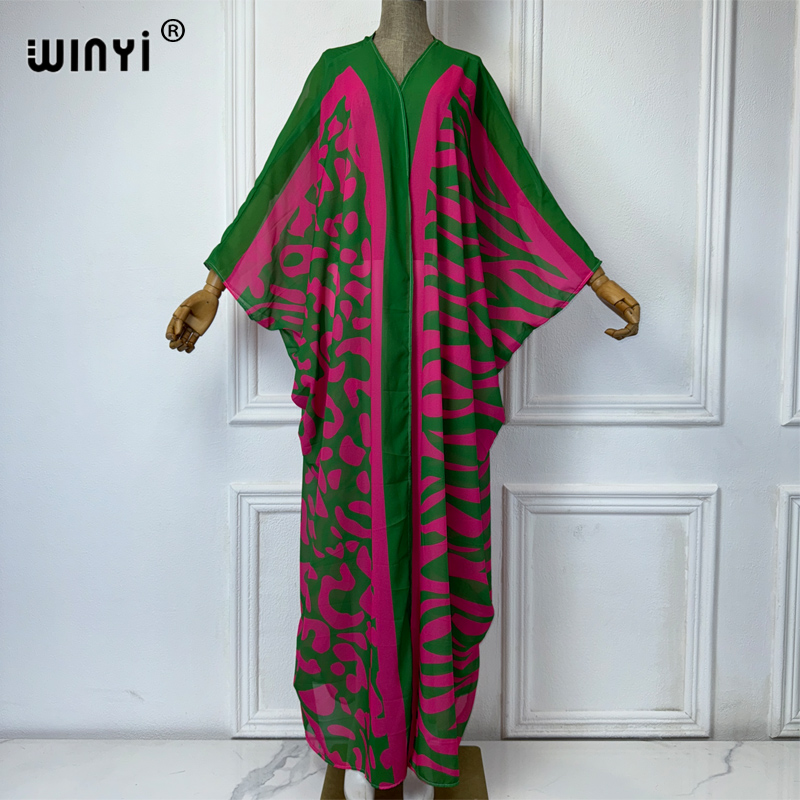 WINYI Africa Bohemia print Kim - Cover Up Kaftan recensie en prijs