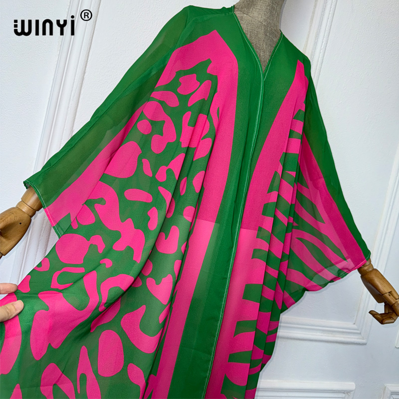 WINYI Africa Bohemia print Kim - Cover Up Kaftan recensie en prijs