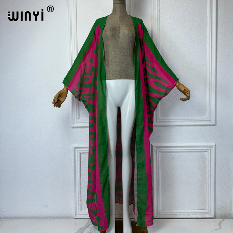WINYI Africa Bohemia print Kim - Cover Up Kaftan recensie en prijs