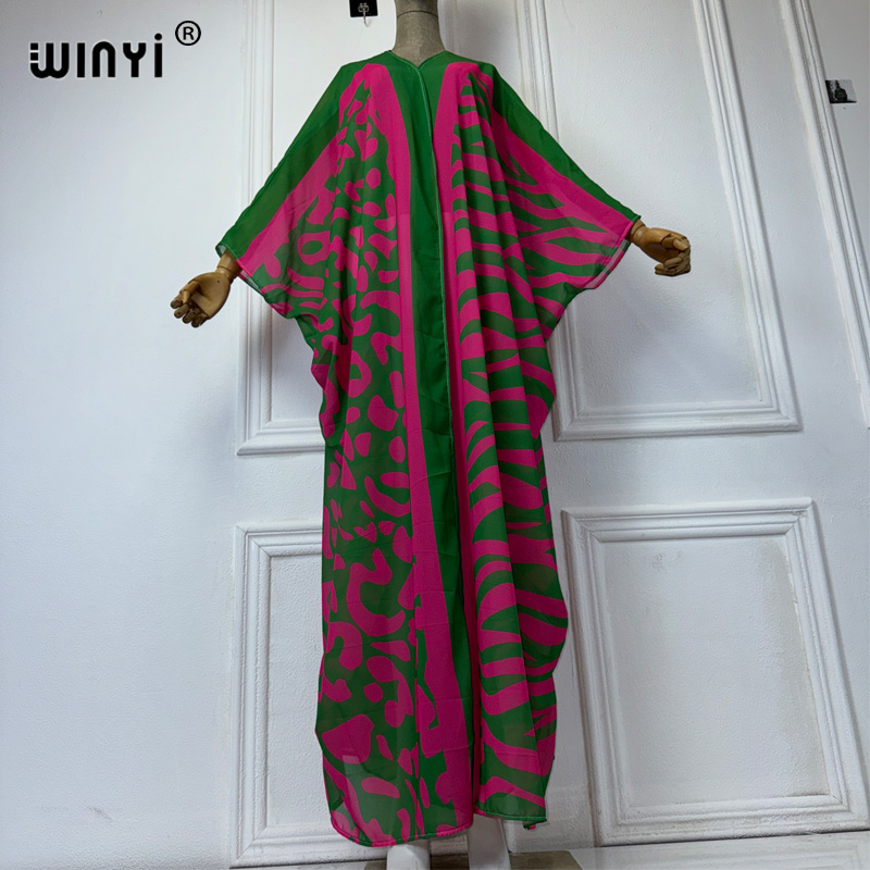 WINYI Africa Bohemia print Kim - Cover Up Kaftan recensie en prijs