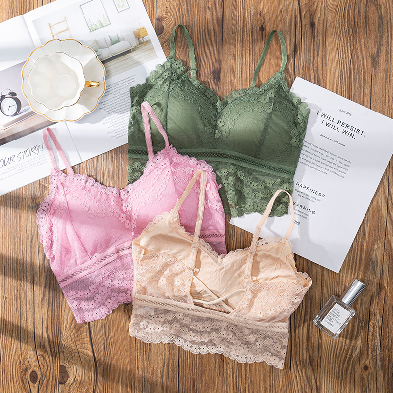 3D Sexy lace Lingerie Seamless - Bralette Triangle Set recensie en prijs