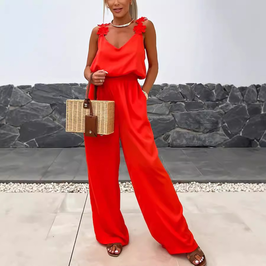 Casual Jumpsuit Strappy Sleeve - Jumpsuit Linen Relaxed recensie en prijs