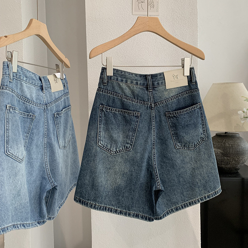 Denim Short Pant Women Jeans V - Shorts Denim Frayed recensie en prijs