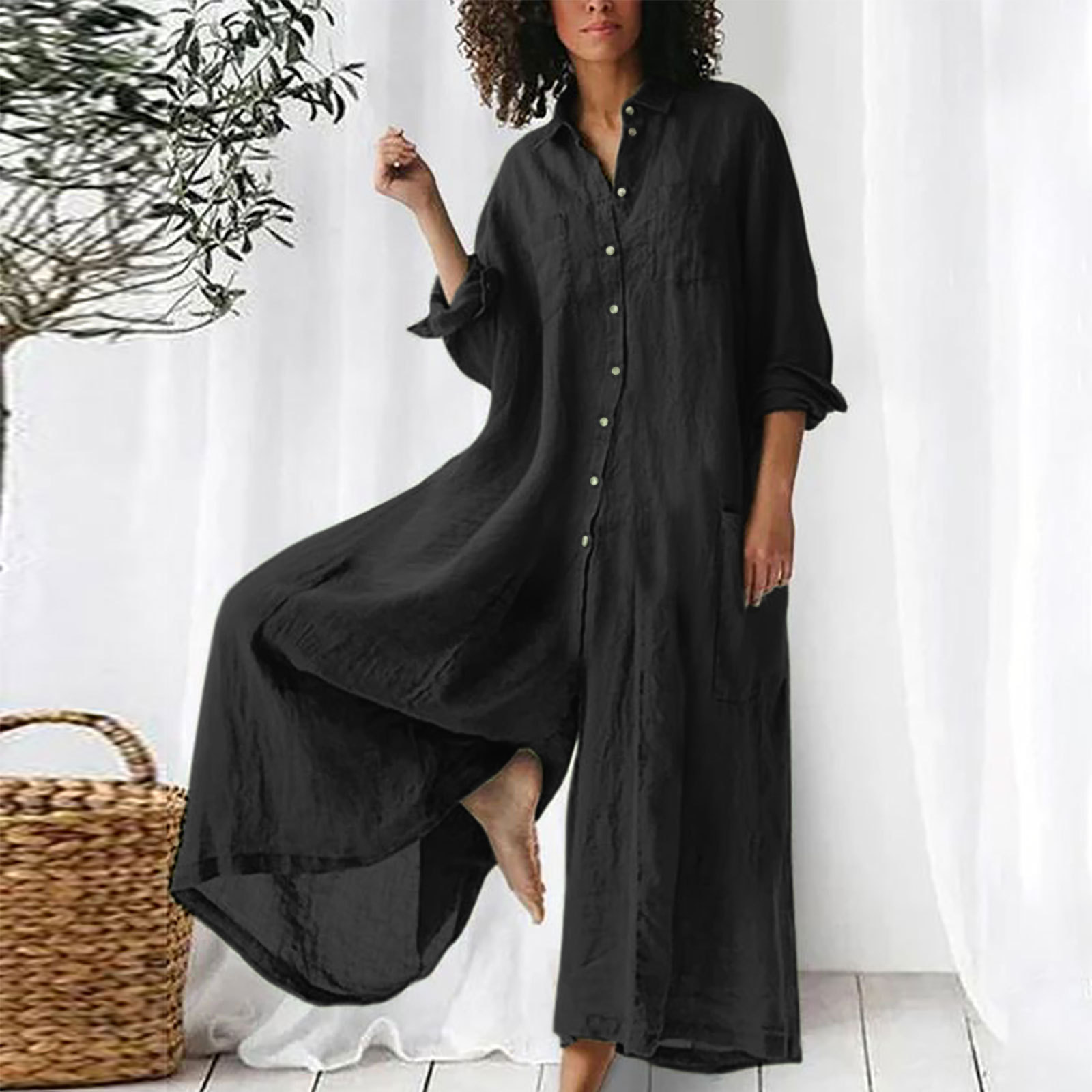 Ladies' Jumpsuit Everyday Long - Jumpsuit Linen Relaxed recensie en prijs