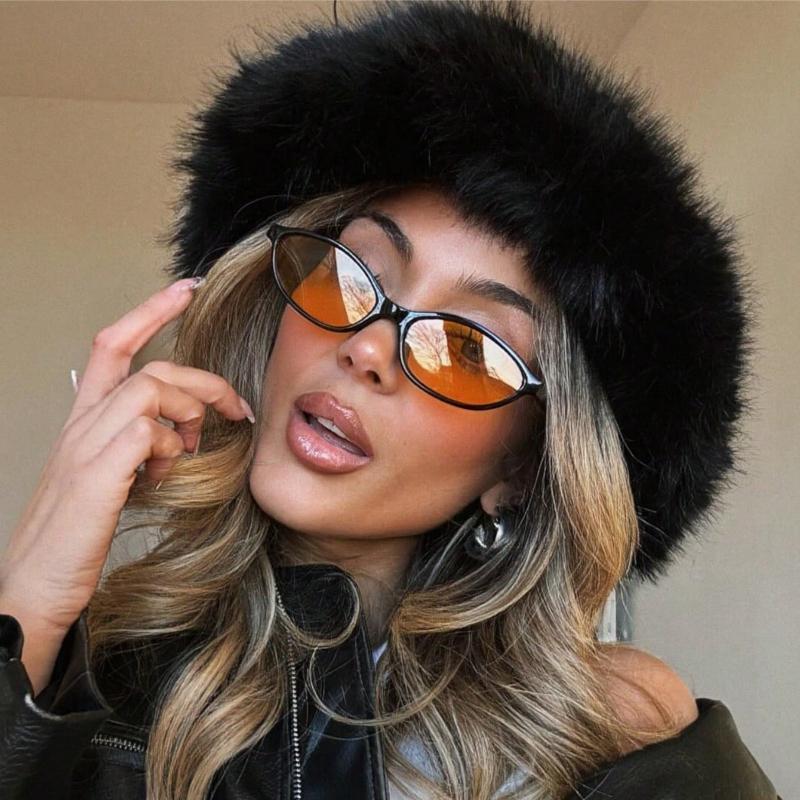 Retro Oval Frame Sunglasses Fa - Sunglasses Cat Eye recensie en prijs