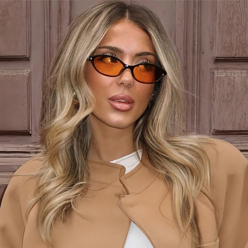 Retro Oval Frame Sunglasses Fa - Sunglasses Cat Eye recensie en prijs