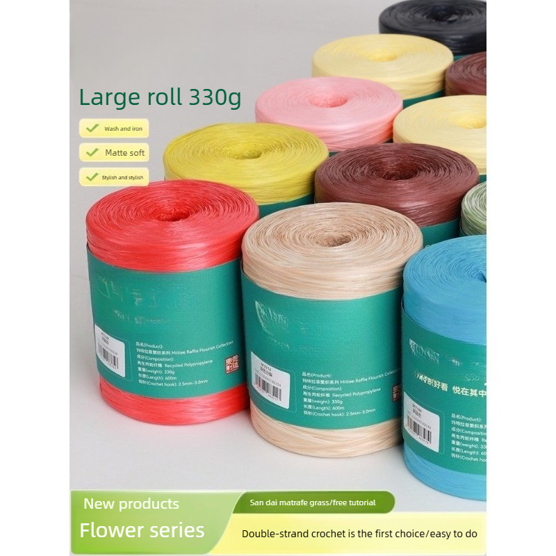 330g Raffia Yarn for Hand Knit - Crochet Bag Raffia recensie en prijs