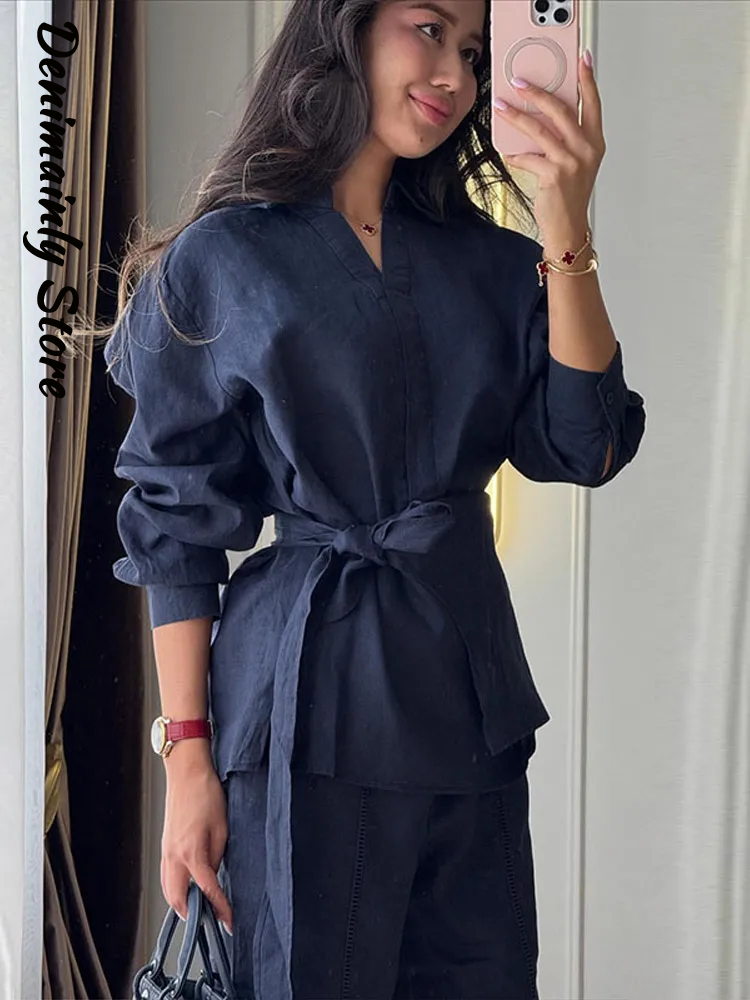 Casual Women's Linen Pants Set - Linen Pant Wide recensie en prijs