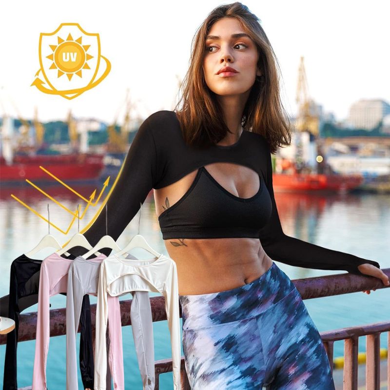 Modal Ice Silk Arm Sleeves Ult - Crop Top Crochet recensie en prijs