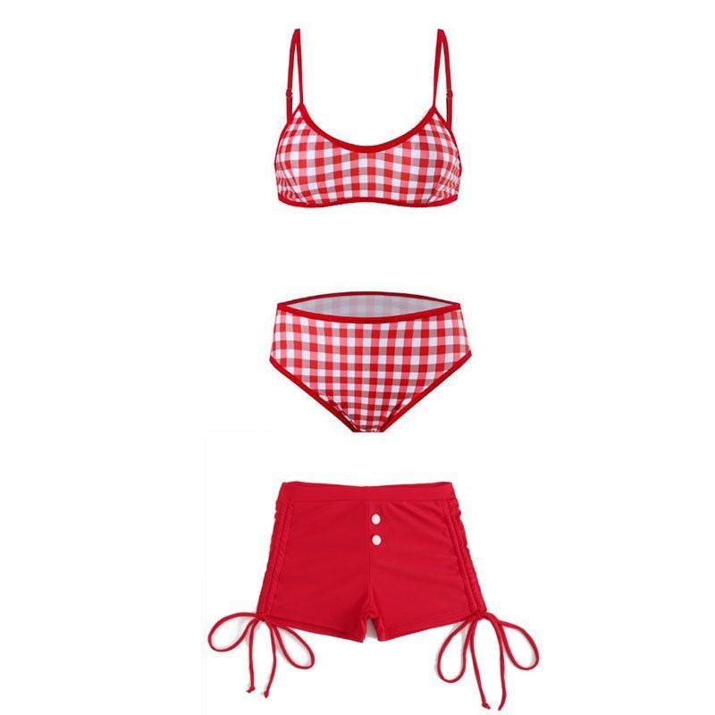 Sexy Suits Women Dopamine Styl - Swimsuit Bikini Ruched recensie en prijs