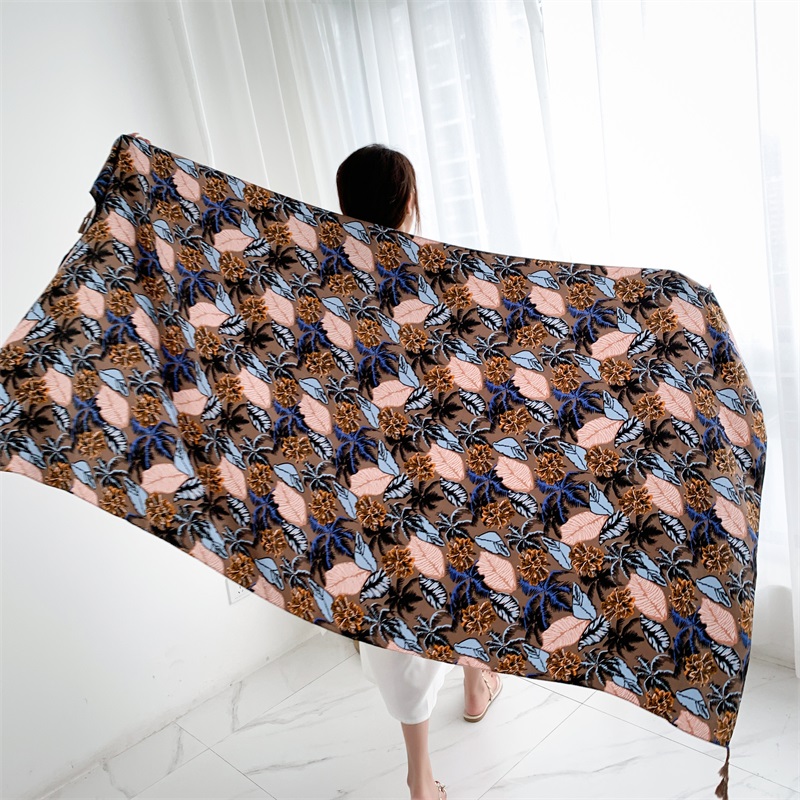 90x185cm Cotton Linen Print Su - Linen Dress Wrap recensie en prijs
