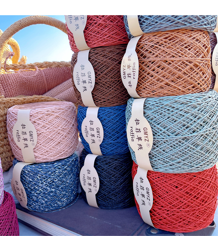 220M/Roll Washable Japanese Pl - Crochet Bag Raffia recensie en prijs