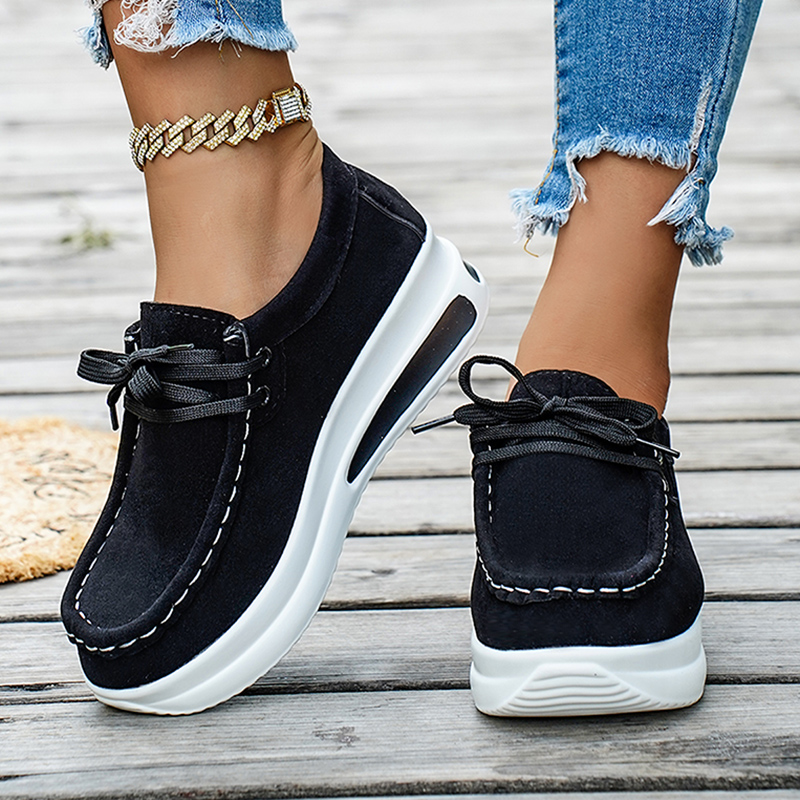 Basic Color Platform Loafers f - Wedge Espadrille Women recensie en prijs