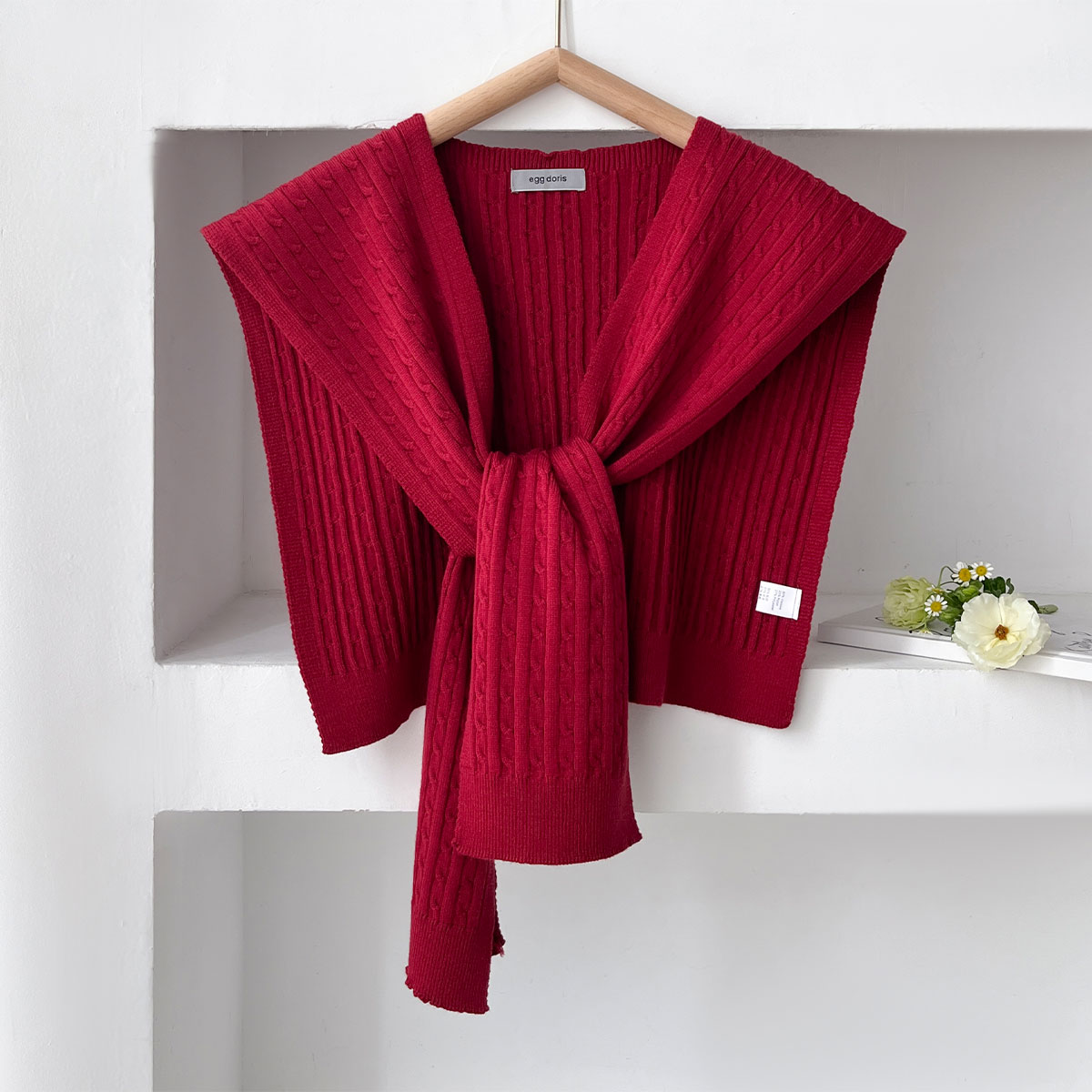 NEW Korean Autumn Knit Shawl F - Blouse Off Shoulder recensie en prijs