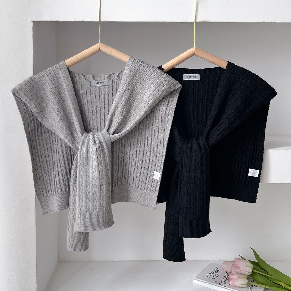 NEW Korean Autumn Knit Shawl F - Blouse Off Shoulder recensie en prijs