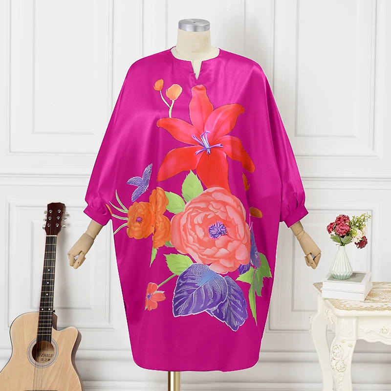Plus Size 5XL VONDA Women Bohe - Midi Skirt Floral recensie en prijs